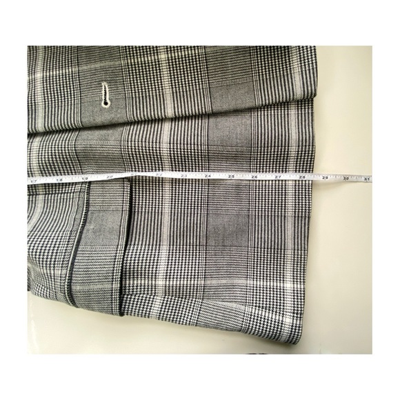 Topman Mens Double Breasted Jacket Blazer Sz 40R Gray Plaid - Picture 10 of 12